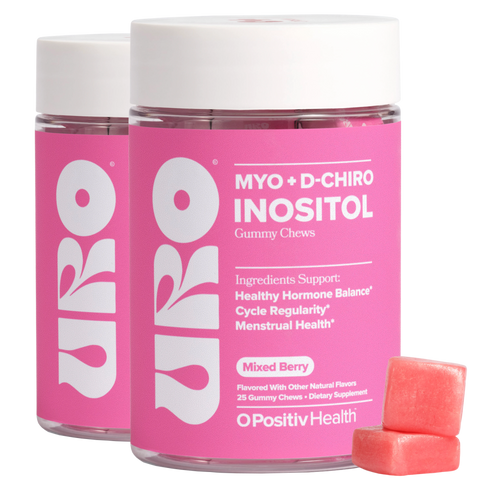 URO - Myo & D-Chiro Inositol Gummy Chew - 2 Bottle