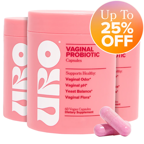 URO Vaginal Probiotic Capsule - Bundle