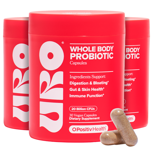 URO - Whole Body Probiotic Capsule - 3 Bottle Subscription