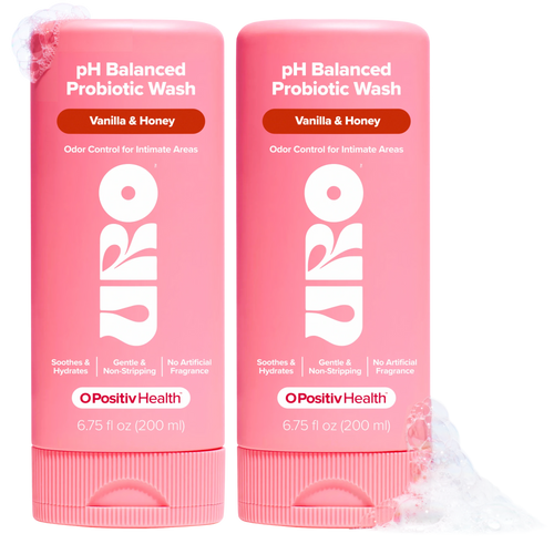 URO - pH Balanced Probiotic Wash Vanilla - 2 Bottle
